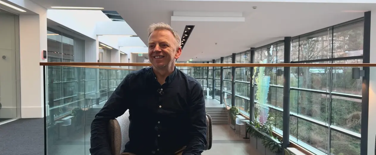 Mark Caulfield smiling